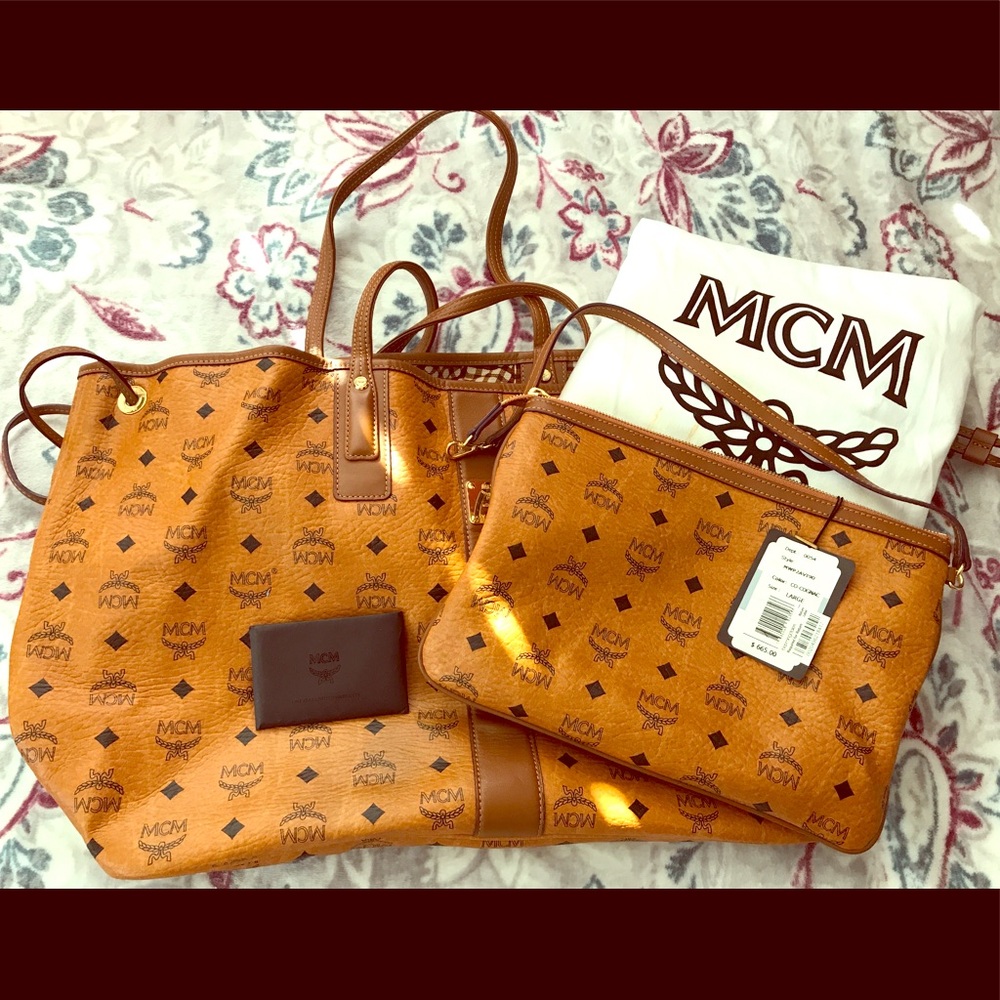 HOLD*Authentic* MCM Large Purse